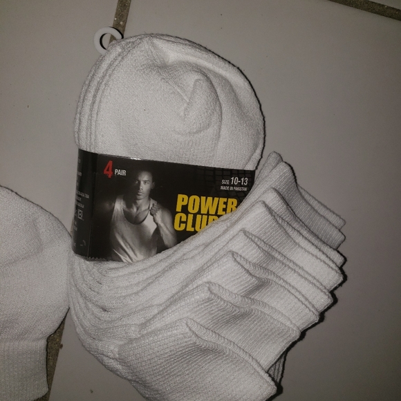 Sports Socks Power Club Ankle Socks 100% Cotton - Picture 3 of 4